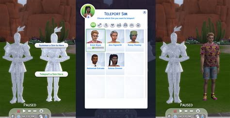 teleport sims 4 mod.
